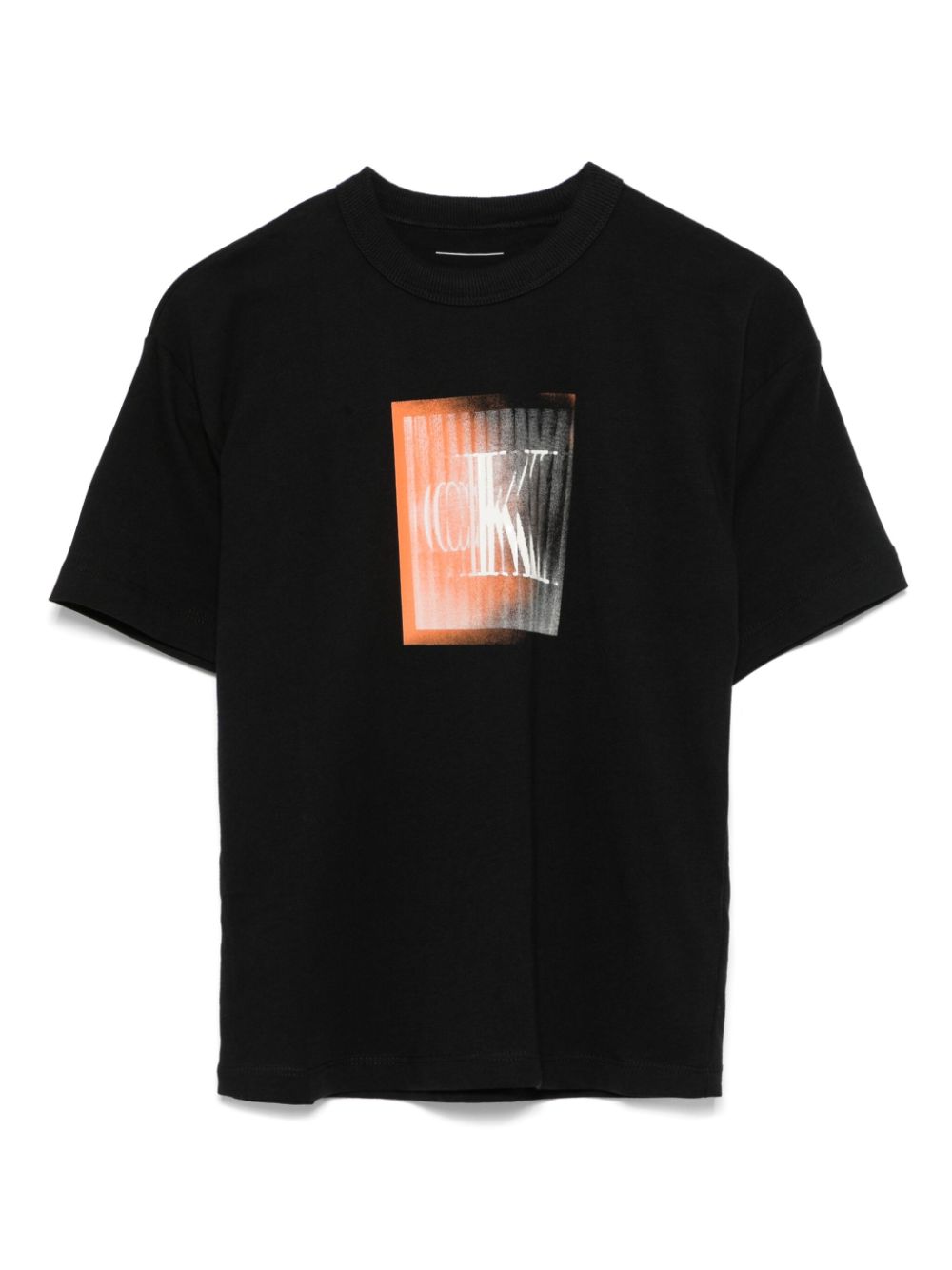 Calvin Klein Kids logo-print T-shirt - Black