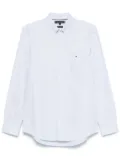 Tommy Hilfiger embroidered-logo shirt - Blue