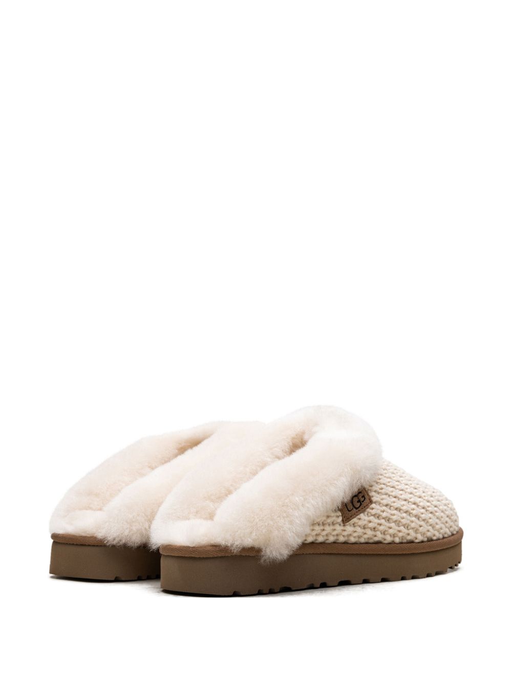 UGG Cl ette Knit slippers Neutrals