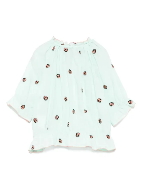 Stella McCartney Kids Blusa con ricamo