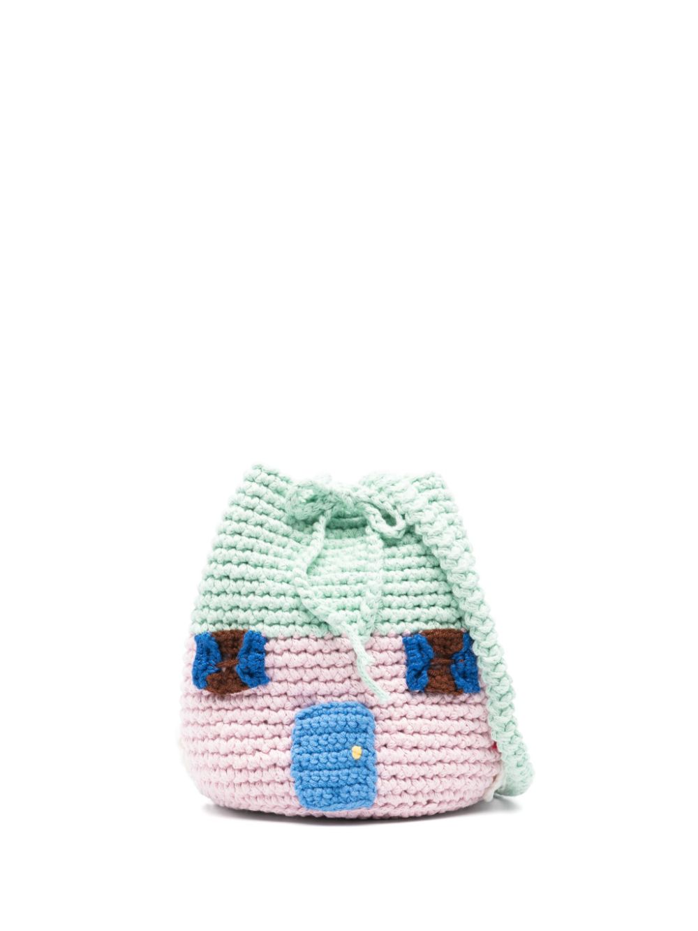 Stella McCartney Kids Toadstool House bucket bag - Green