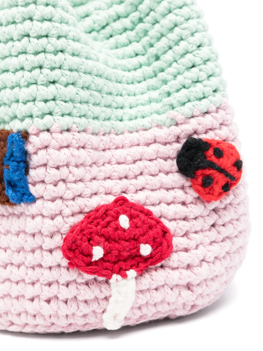 Stella McCartney Kids Toadstool House bucket-tas Groen