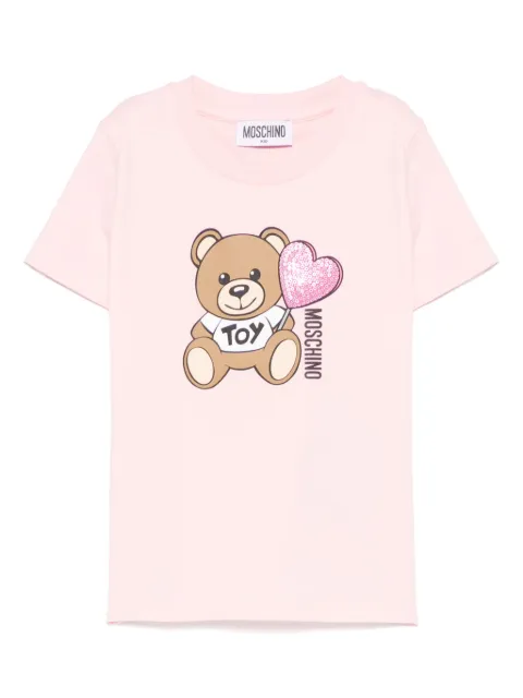 Moschino Kids Teddy Bear-motif T-shirt