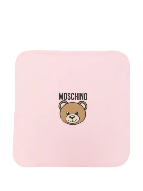 Moschino Kids teddy bear-print blanket