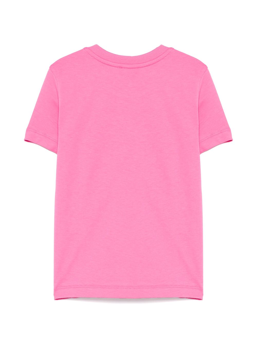 Moschino Kids T-shirt met logoprint - Roze