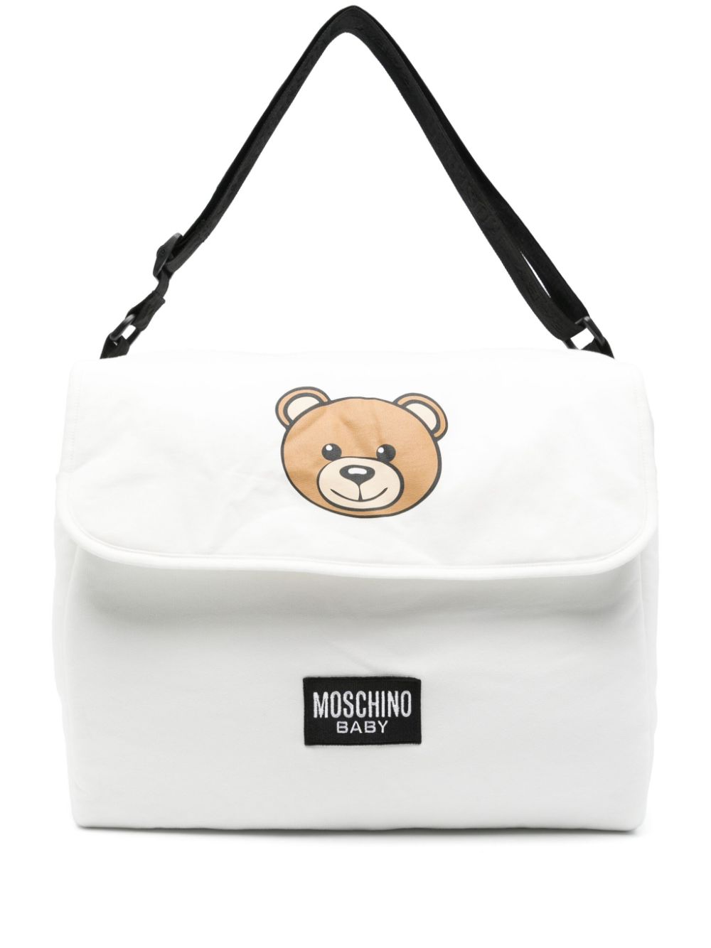 Moschino Kids Teddy Bear-motif changing bag Wit