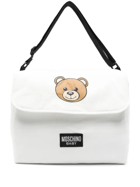 Moschino Kids Teddy Bear-motif diaper bag