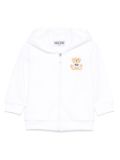 Moschino Kids Teddy Bear hoodie - White