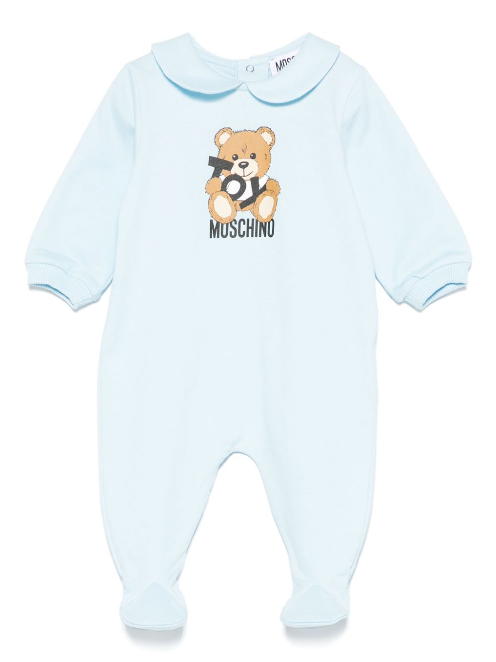 Moschino Kids teddy bear-motif pajamas Blauw