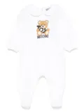 Moschino Kids teddy bear-motif pajamas - White