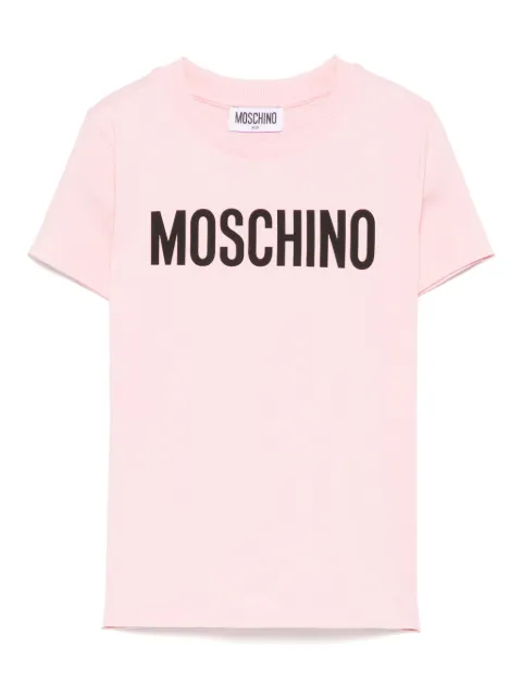 Moschino Kids تيشيرت بطبعة شعار الماركة