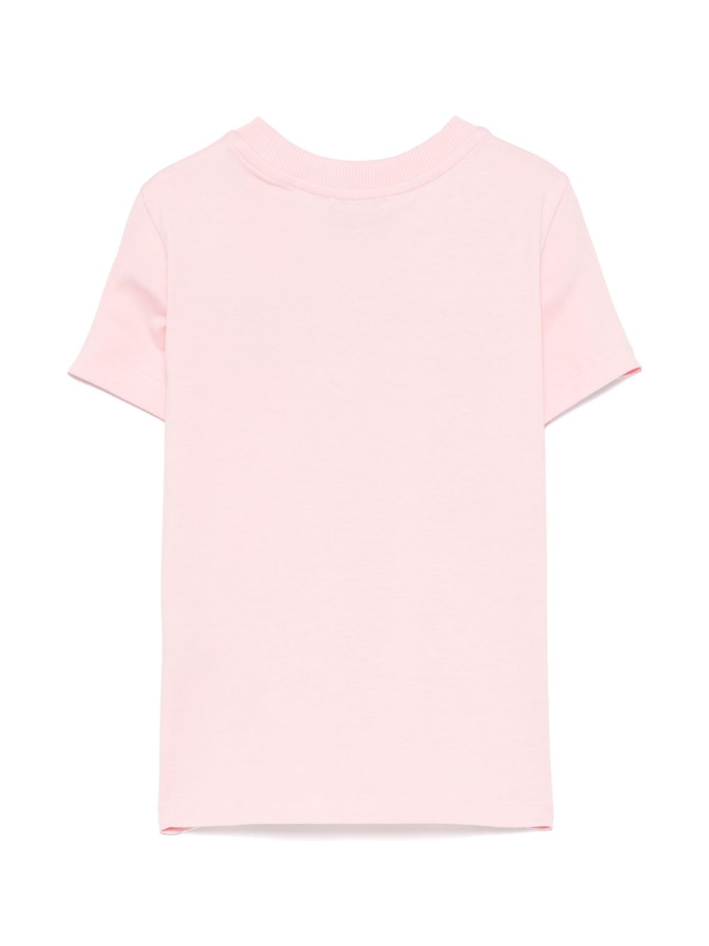 Moschino Kids logo-print T-shirt - Roze