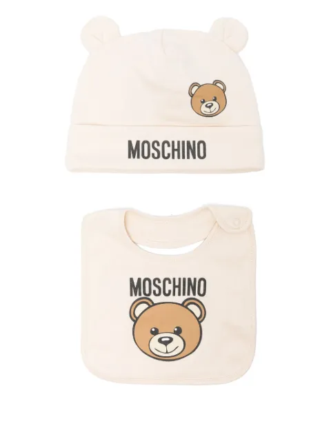 Moschino Kids Berretto con stampa