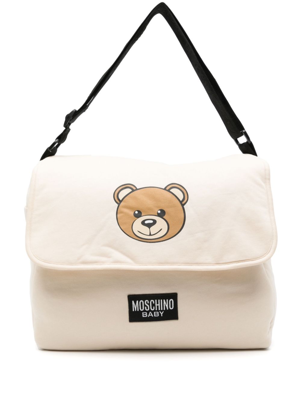 Moschino Kids Teddy Bear-motif changing bag Beige