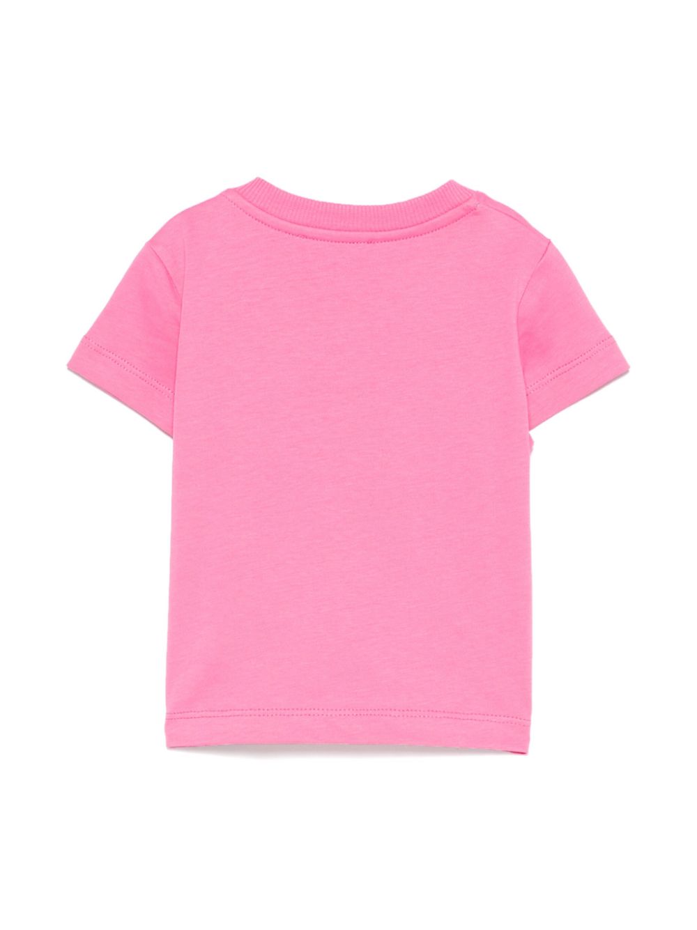 Moschino Kids logo-print T-shirt - Roze