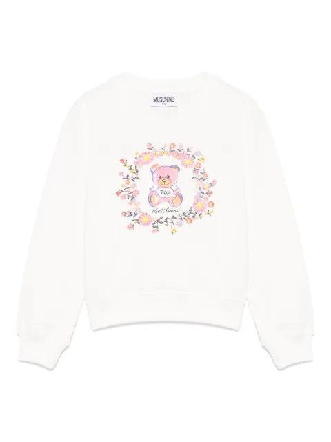 Moschino Kids Teddy Bear-motif sweatshirt
