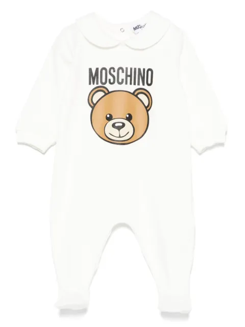 Moschino Kids teddy bear-print pyjamas