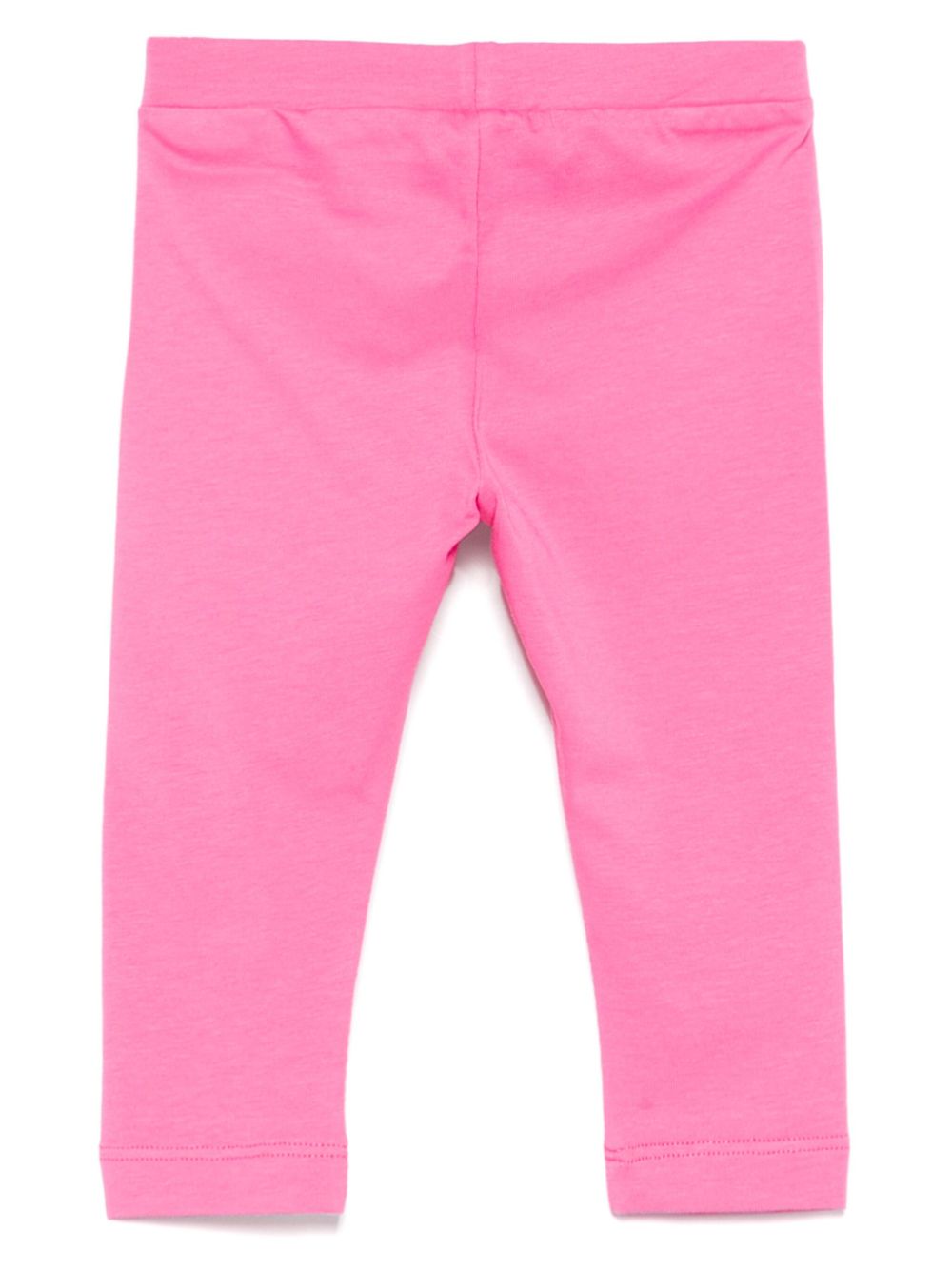 Moschino Kids teddy bear-print leggings - Roze