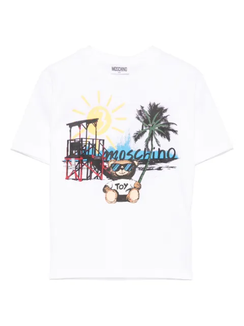 Moschino Kids Teddy Bear-motif T-shirt