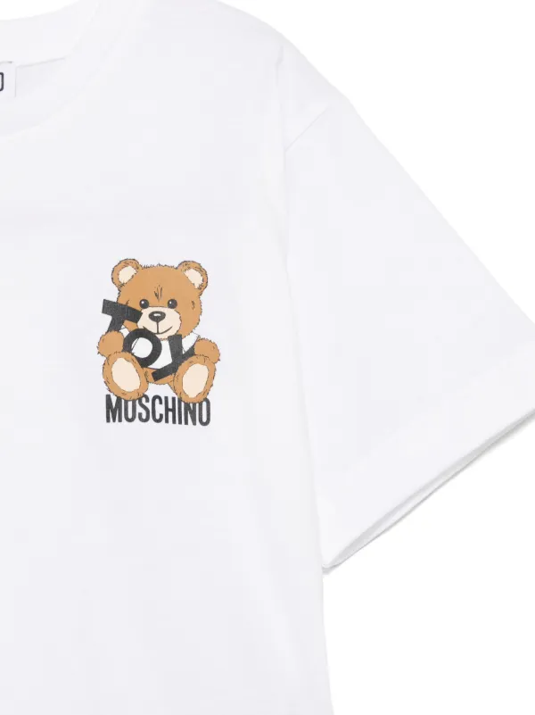 【関税込み】Moschino ホワイト 'Moschino Teddy Bear' Tシャツ Moschino Teddy Bear T-shirt | White | FARFETCH