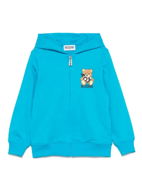Moschino Kids Felpa con stampa Teddy Bear