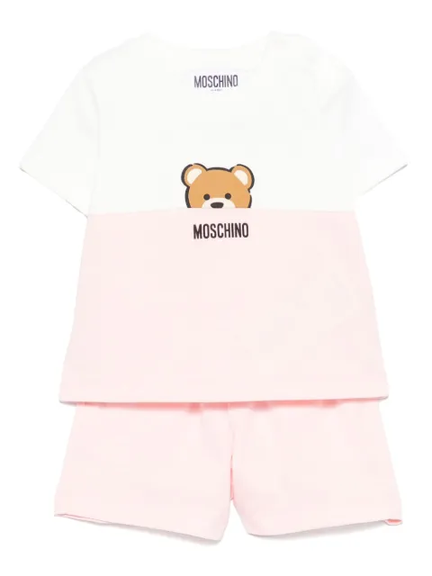 Moschino Kids Teddy Bear shorts set