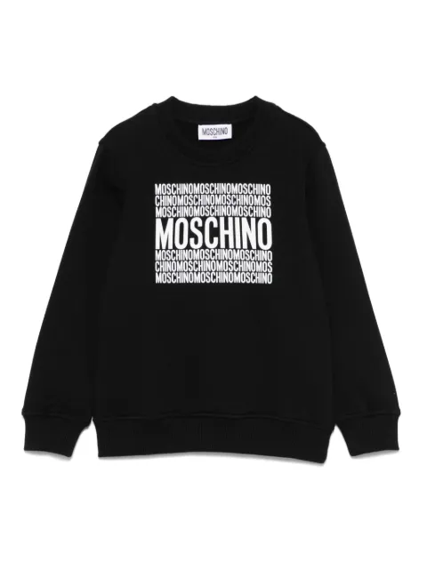 Moschino Kids logo-print sweatshirt