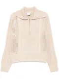 Varley half-zip jumper - Neutrals