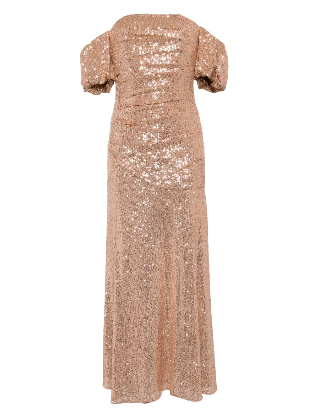 NEEDLE & THREAD SUNBEAM VALENTINA OFF-SHOULDER GOWN