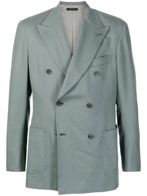 Brioni blazer con doble botonadura