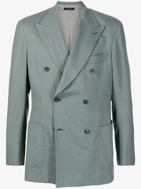 Brioni double-breasted blazer
