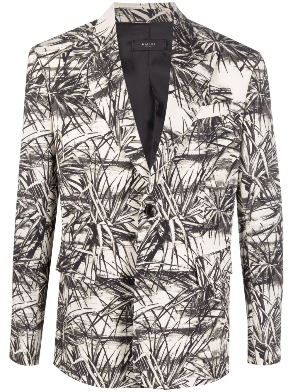 printed blazer