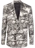 AMIRI printed blazer - White