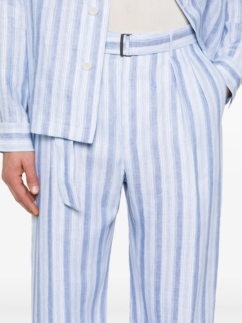 Tagliatore Nevil broek Blauw