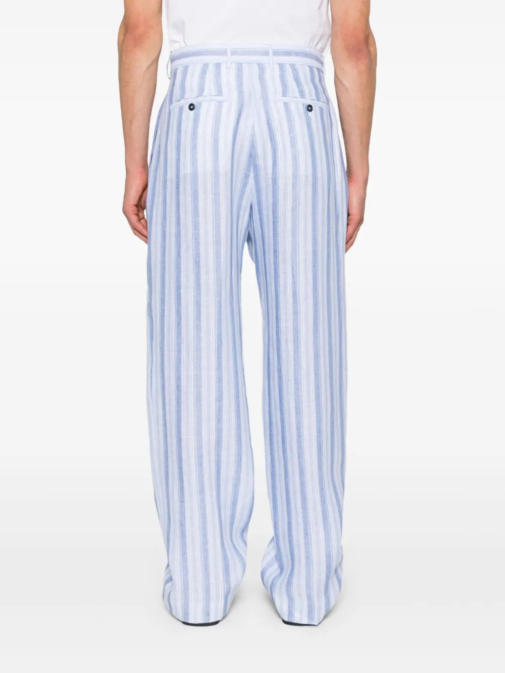Tagliatore Nevil broek Blauw