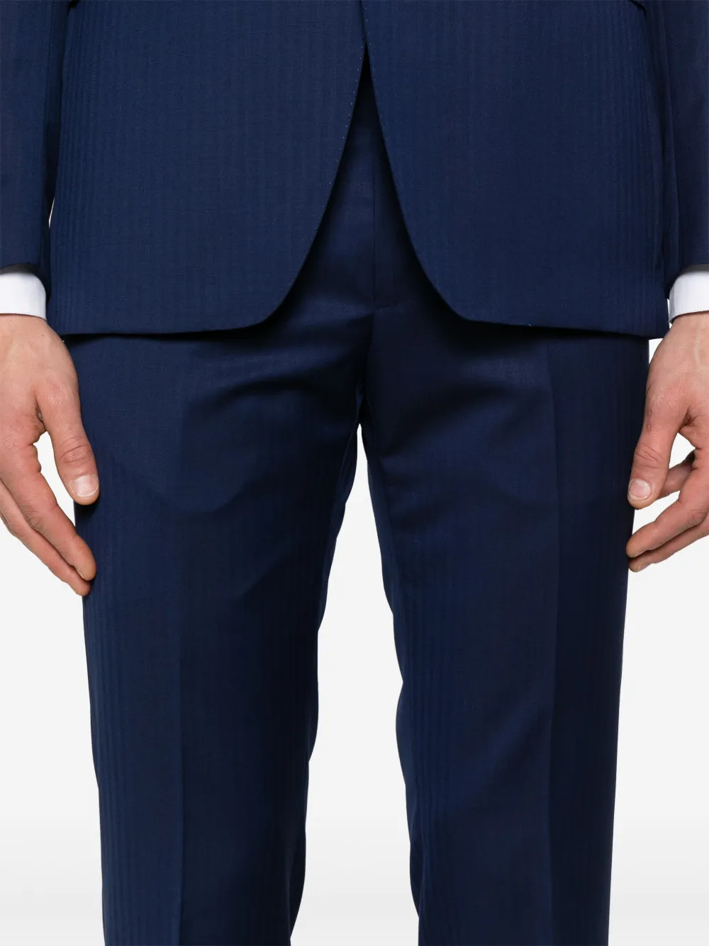 Tagliatore Single-breasted Suit In 蓝色