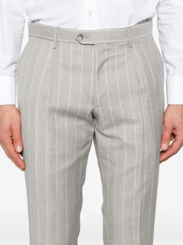 Tagliatore Pinstripe Suit | Grey | FARFETCH