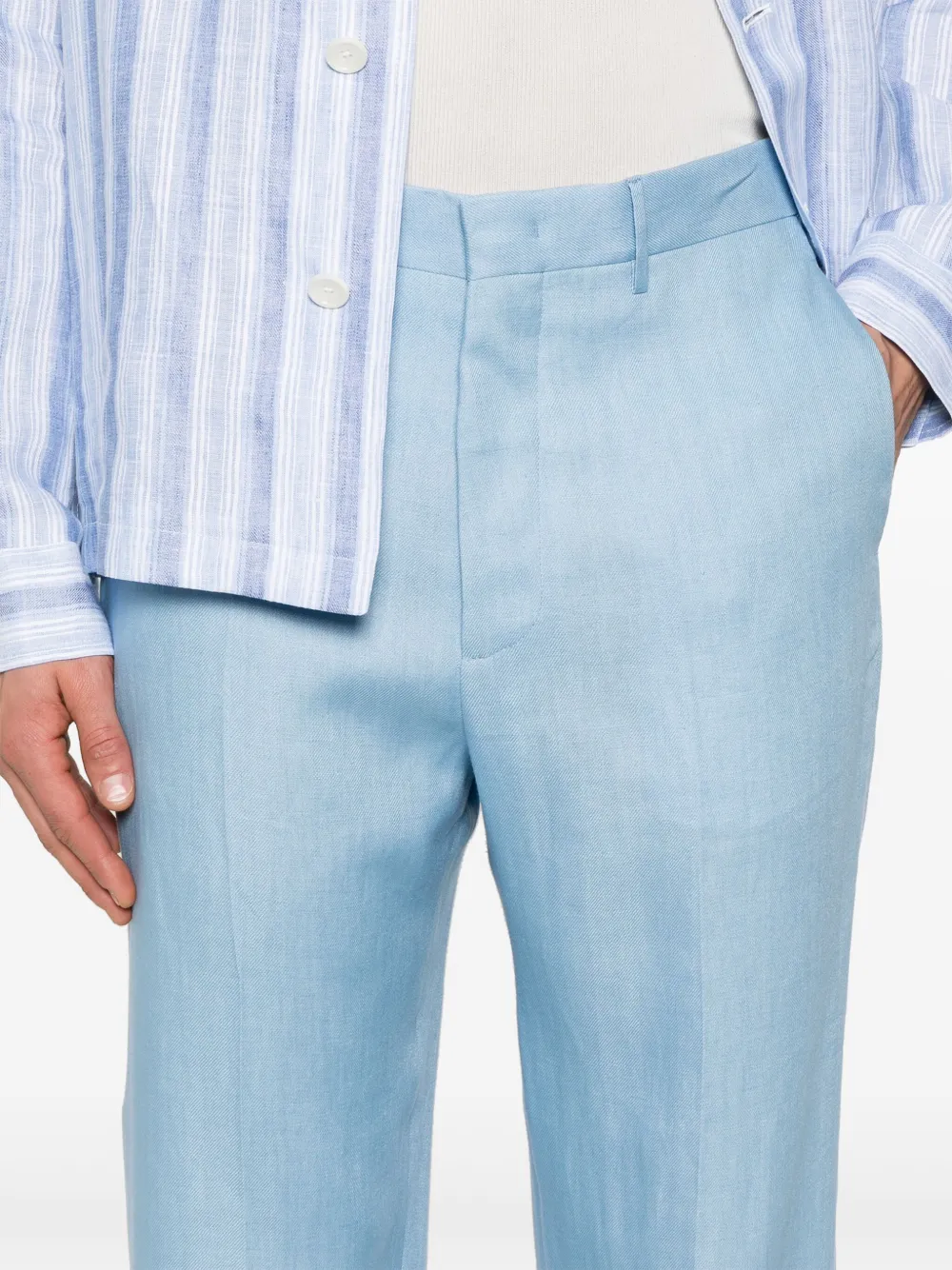 Tagliatore Nat broek Blauw