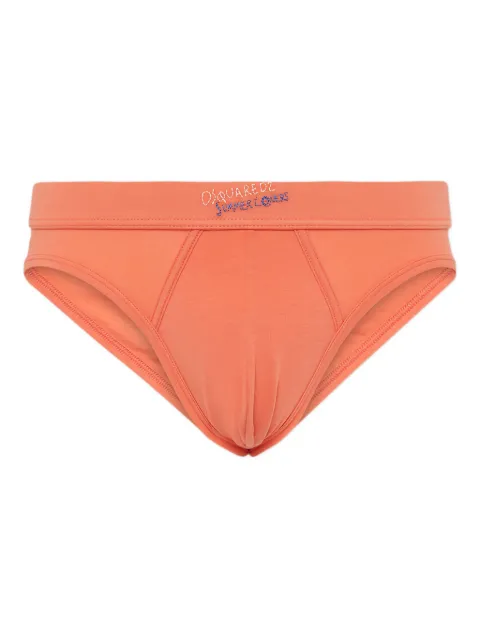 DSQUARED2 Summer Lovers logo-detail briefs