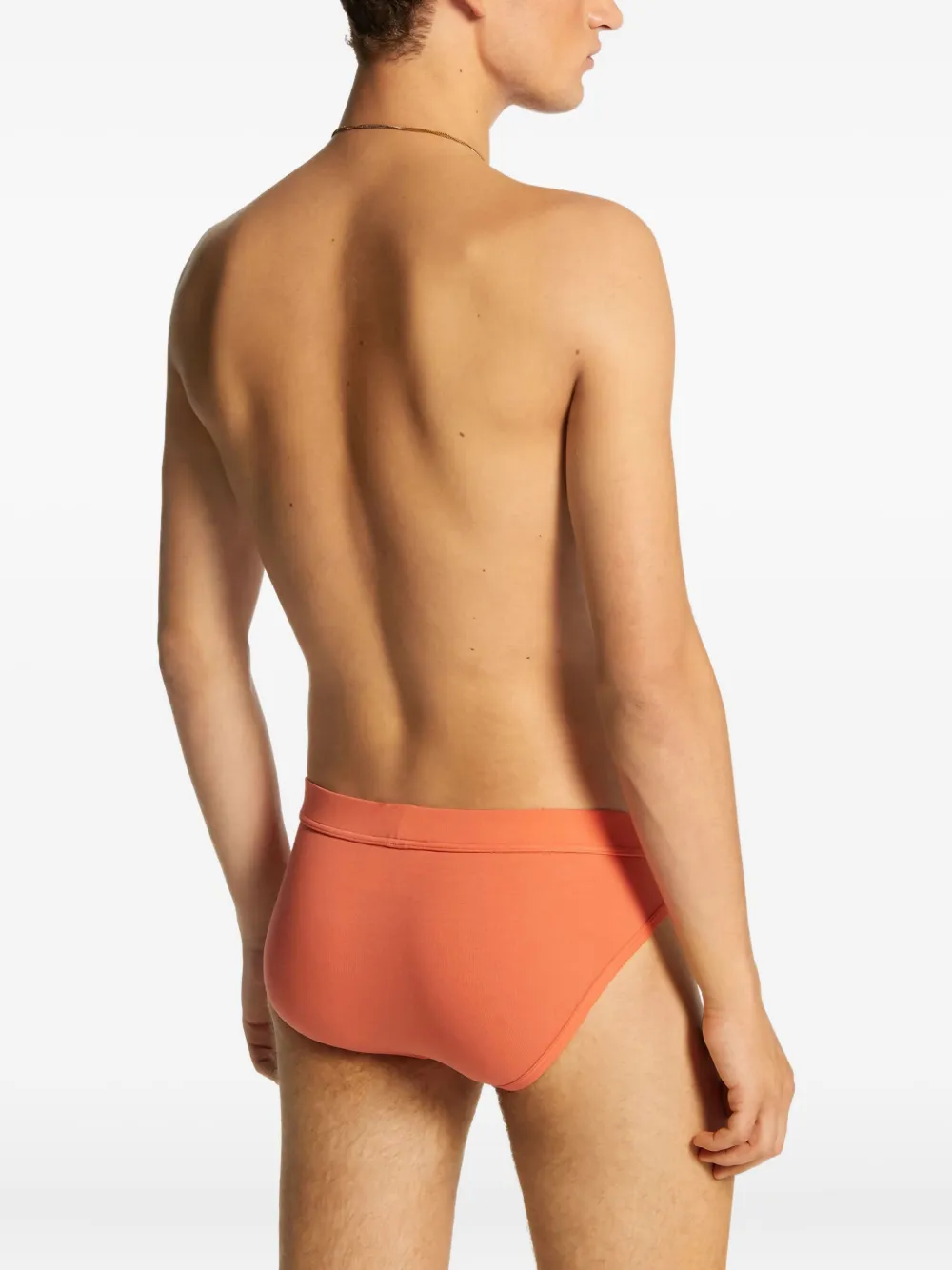 DSQUARED2 Summer Lovers slip met logodetail Oranje