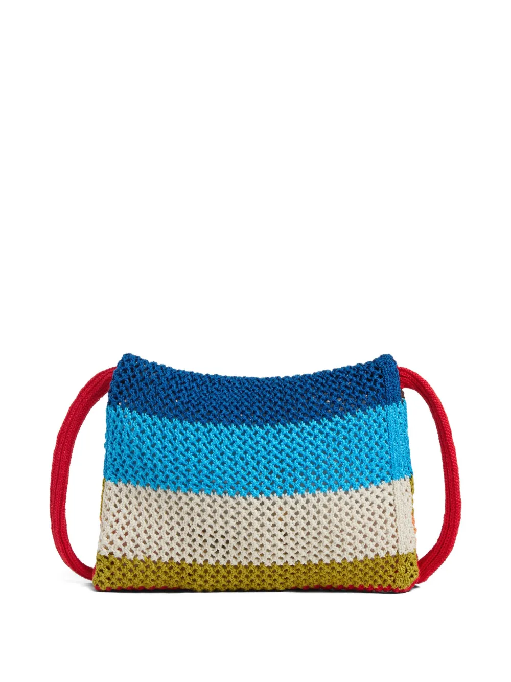 DSQUARED2 Gebreide messengertas - Blauw