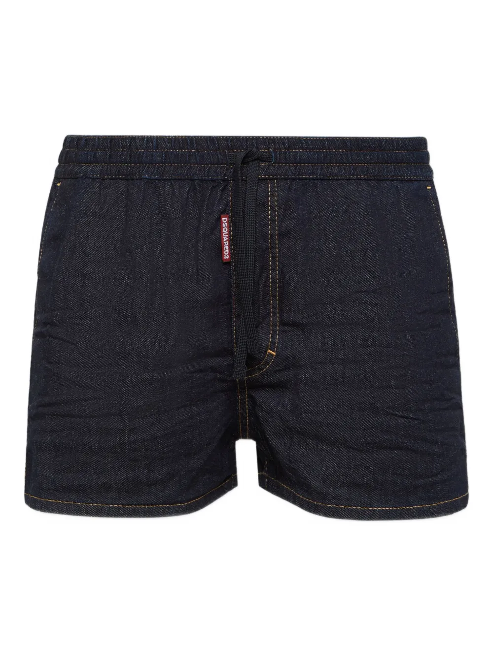 Dsquared2 Logo-tag Shorts In Blue