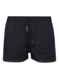 DSQUARED2 logo-tag shorts - Blue