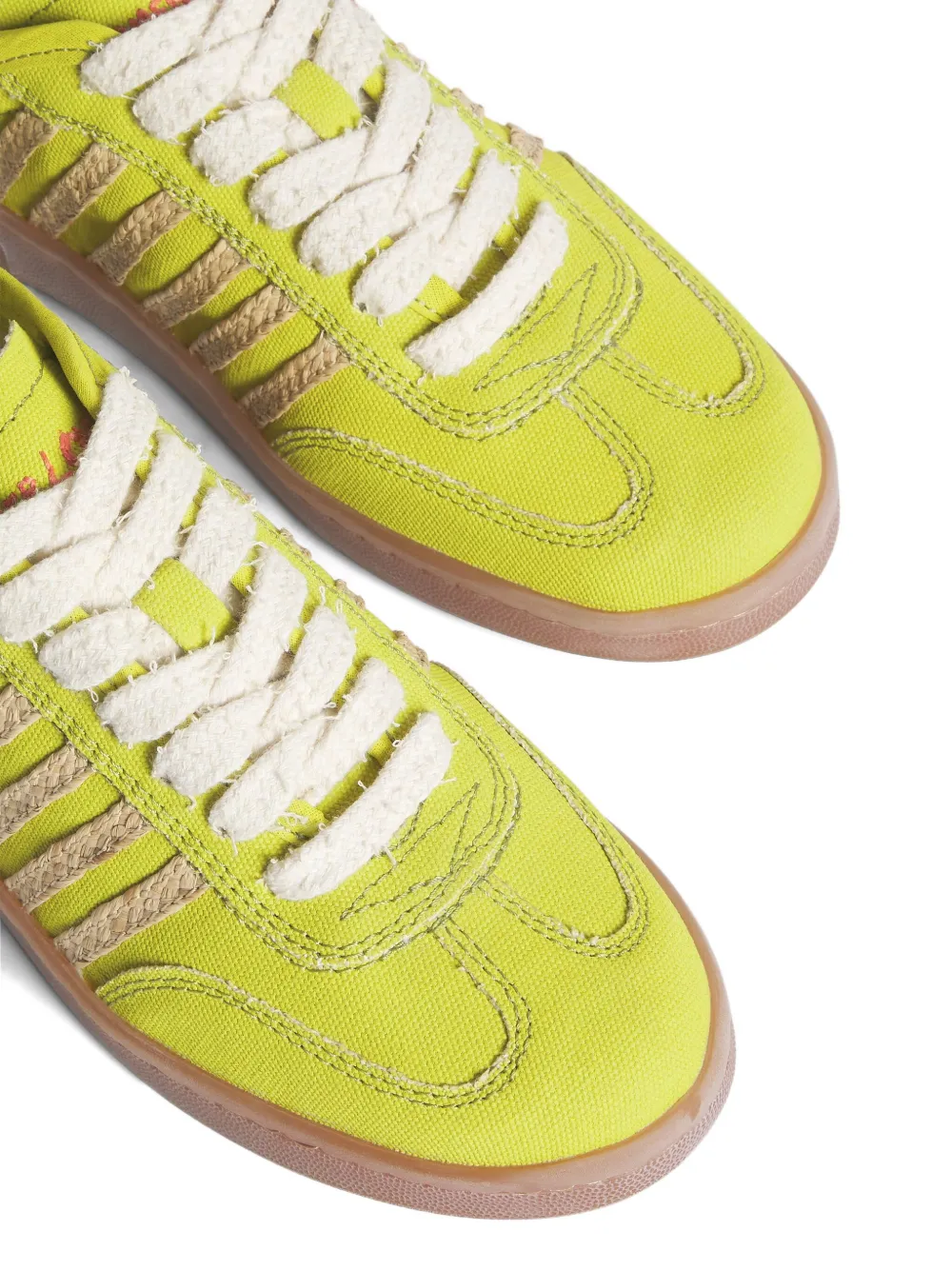 DSQUARED2 Sneakers met logoprint Geel