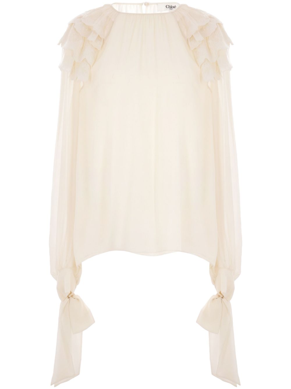 Chloé ruffled blouse