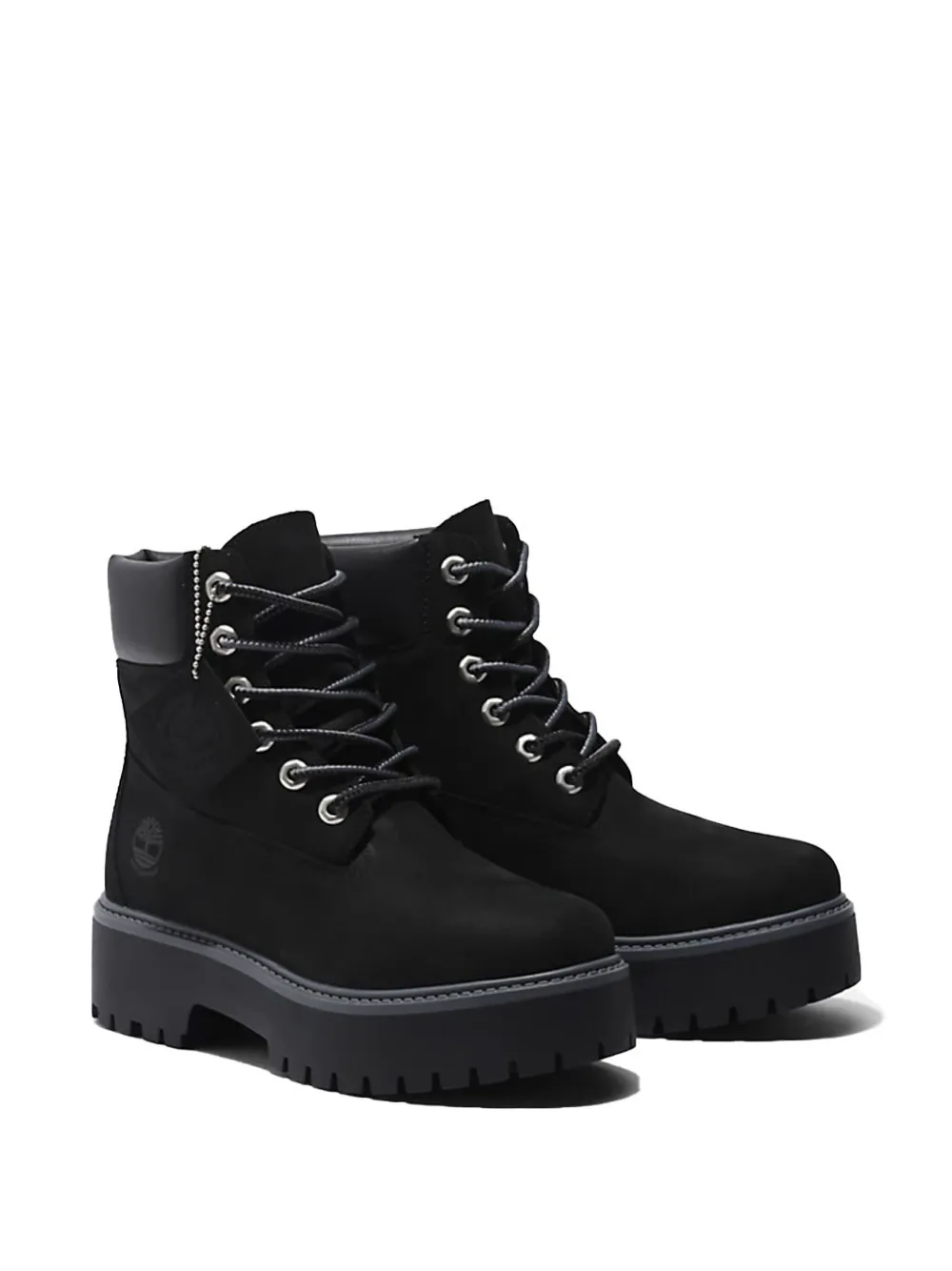 Timberland 6 Inch "Stone Street Black" boots