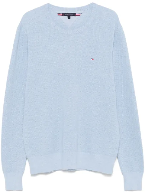 Tommy Hilfiger suéter con cuello redondo