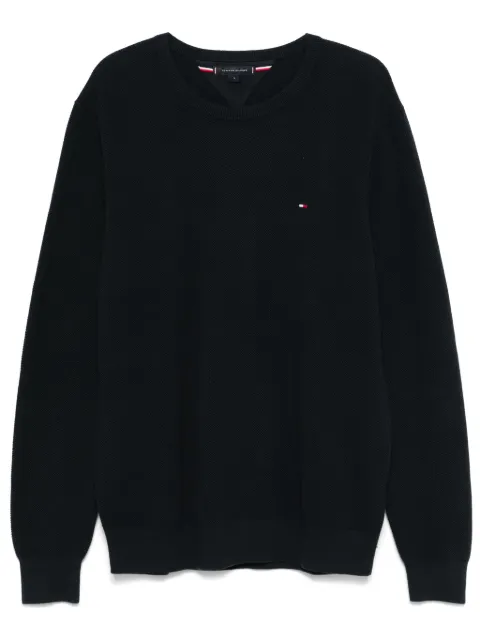Tommy Hilfiger suéter con cuello redondo