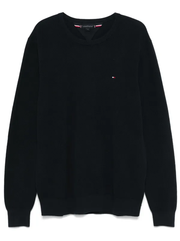 Tommy Hilfiger crew-neck Sweater | Blue | FARFETCH