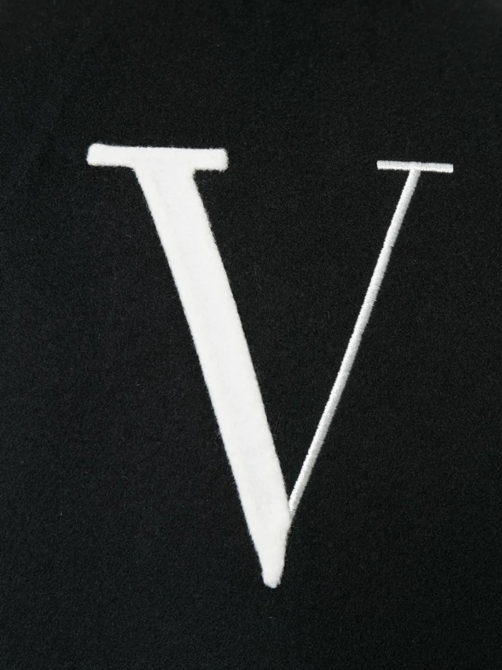 Valentino Garavani Jack met logo-applicatie Zwart